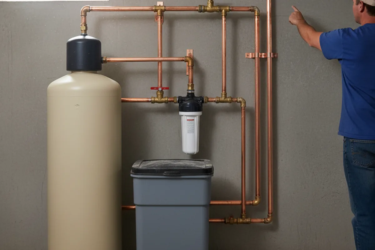 Whole-house water treatment system installed in Yellow Spring